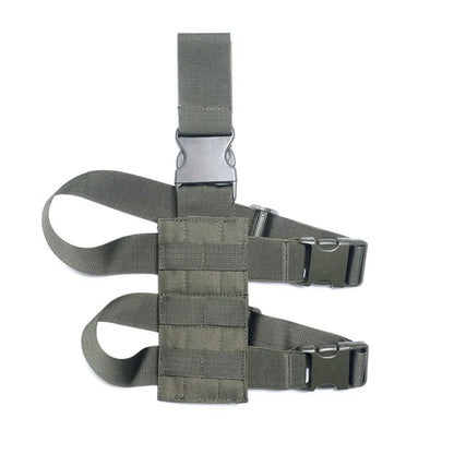 Universal Drop Leg Holster - MOLLE Thigh Platform for Hunting & Paintball with Adjustable Straps