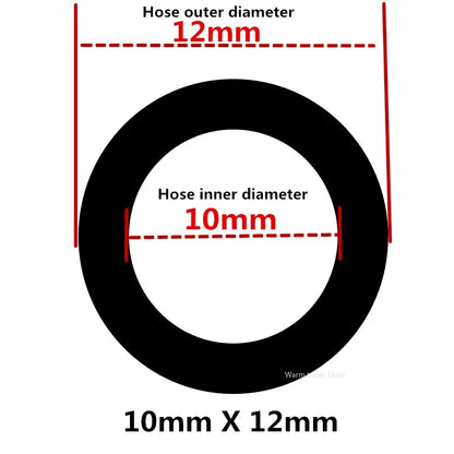 Transparent PVC Hose Pipe - 4mm-12mm Food Grade Flexible Tubing for Aquarium, Pump, Water & Liquid Transfer Applications