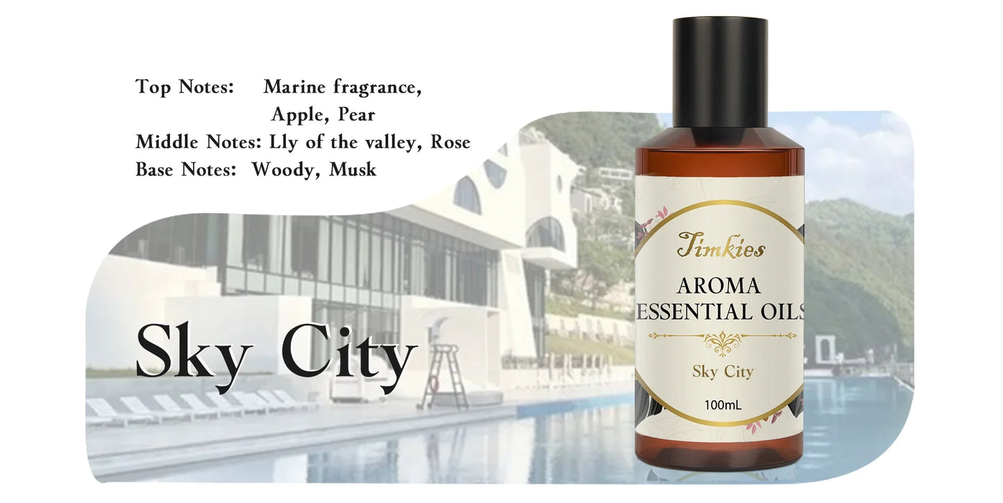 100ML Hotel Room Fragrance Diffuser – Air Freshener for Home, Car, and Office – Ritz Carlton & Hilton Scent, Humidifier & Essential Oil Refill   2/2
