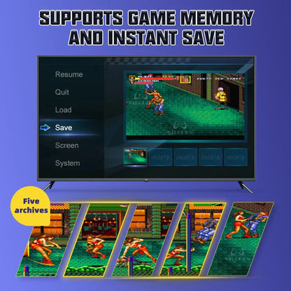 16-Bit Retro Sega MD Game Console – HDMI Output for Sega Mega Drive, Genesis & Dendy Classic Video Game System