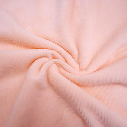 160CM/63" Wide Minky Plush Fabric – Super Soft Flannel Fabric for DIY Dolls, Toys, and Crafts, Sold by the Meter
