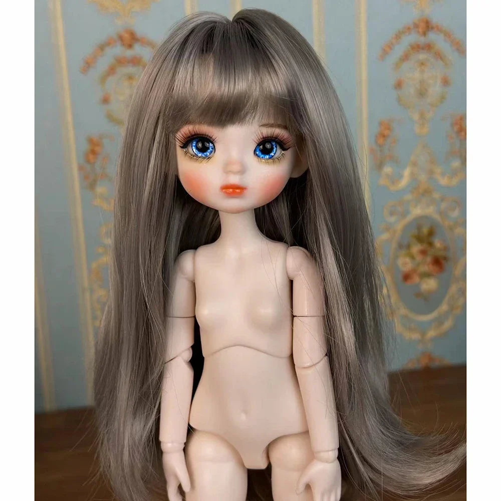 Sweet Doll 1/6 BJD Handmade 30cm Princess Doll – Makeup Doll for Girls Birthday Gift