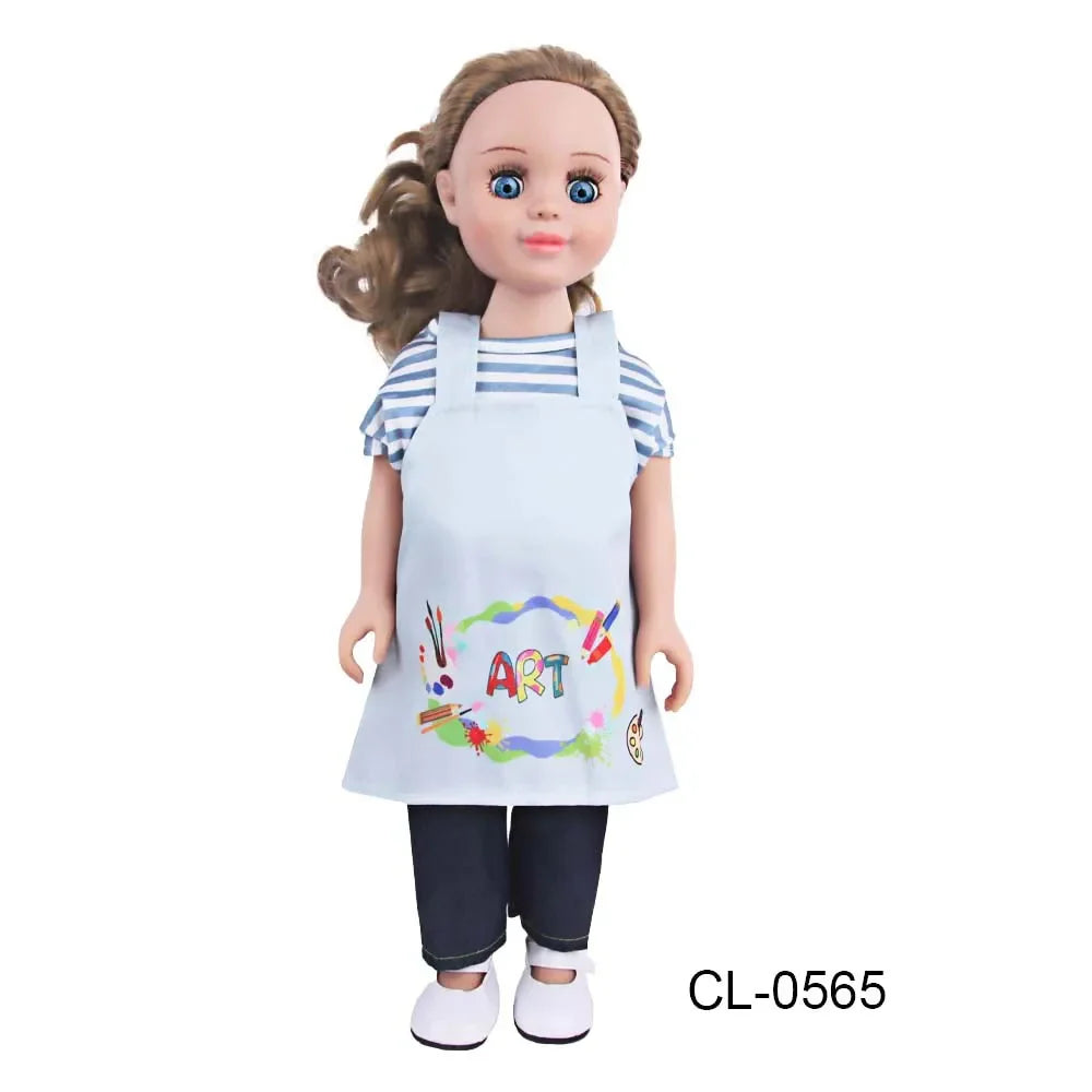 Doll Clothing Set – Firefighter, Student, Graduation, Artist & Athlete Outfits for 18-Inch American & 43cm Baby Newborn OG Girl Dolls