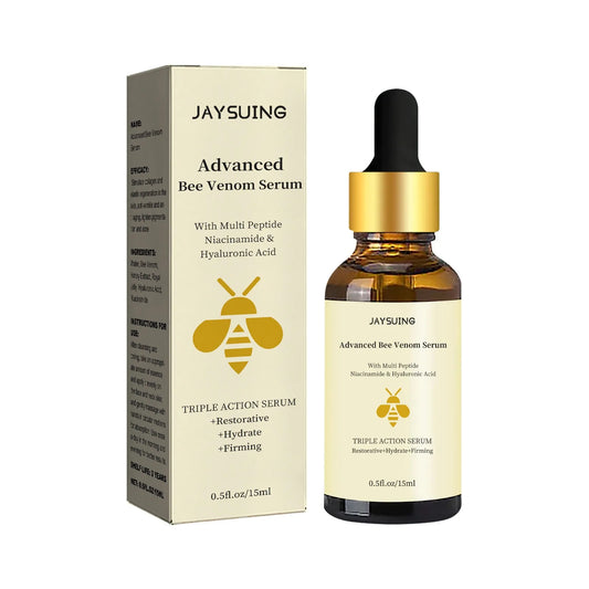 Bee Venom Anti-Aging Essence — Wrinkle Repair, Moisturizing & Firming Polypeptide Hyaluronic Acid Facial Serum