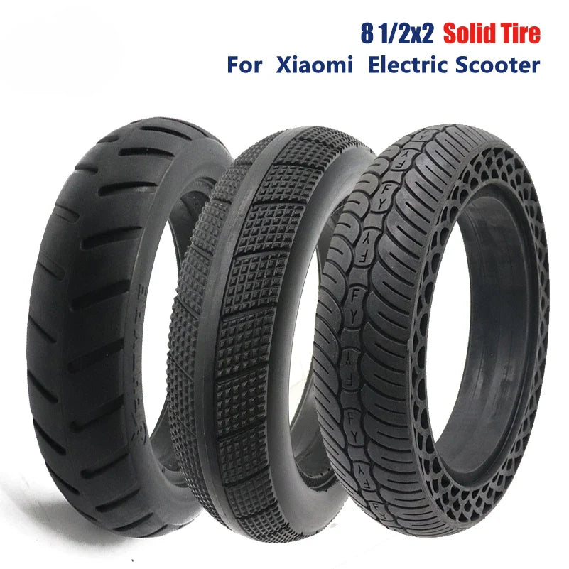 8.5” Solid Rubber Tire for Xiaomi M365/1S/Pro 2 – Electric Scooter Replacement Wheel Tyre