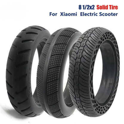 8.5” Solid Rubber Tire for Xiaomi M365/1S/Pro 2 – Electric Scooter Replacement Wheel Tyre