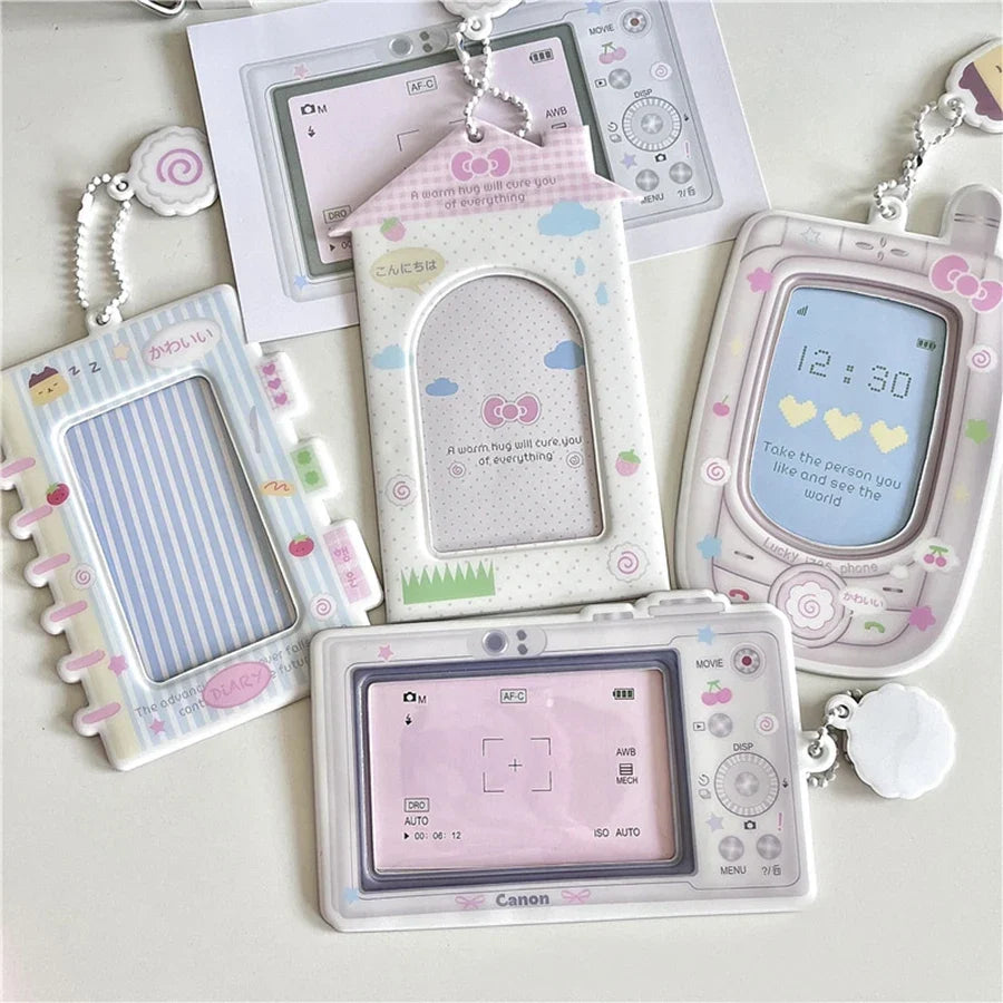 Cute Camera Phone Card Holder - Protective Idol Photocard Sleeve & Collectible Gift