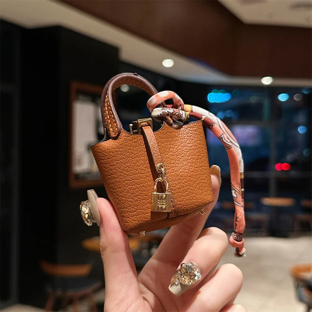 Mini House Handheld Bag – Portable Bluetooth Earphone & Zero Wallet Small Multifunctional Purse