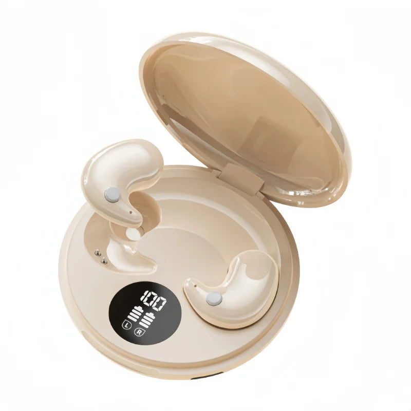 B13 Bluetooth 5.3 Sleep Earphones – Wireless Touch Control Headset Earbuds, Comfortable Fit for All Mobile Phones