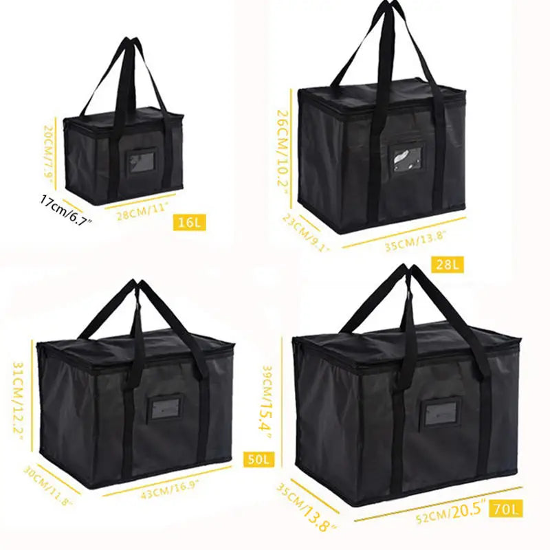 2025 Insulated Lunch Bag – Durable Food Storage Tote, Hot & Cold Thermal Delivery Pouch, Convenient Takeaway Organizer Bag High Quality Portable Lunch Carrier