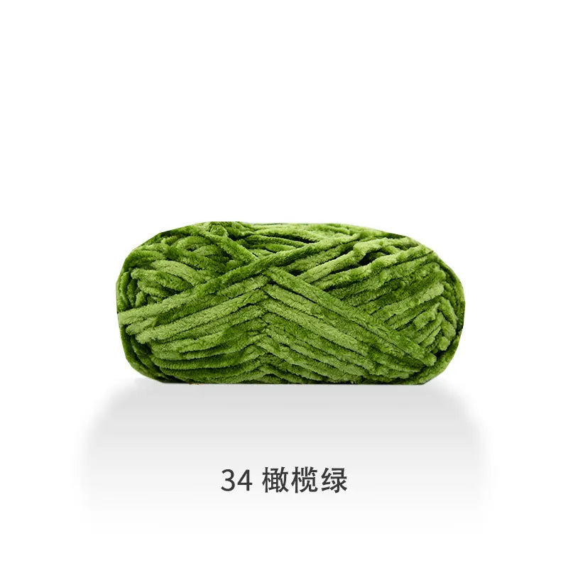 50g/Ball DIY Knitting Yarn – Soft Wool for Baby Scarf, Hat, Chunky Crochet Thread