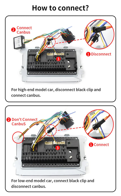 GRANDnavi Android 13 Car Radio GPS - 2Din Multimedia Player for VW, Skoda Octavia, Golf 5/6, Passat B6, Polo, Jetta