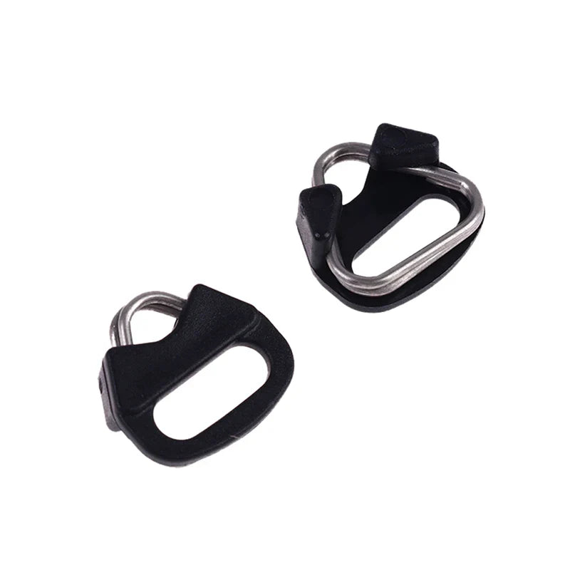 Camera Strap Triangle Split Ring Buckle Set 4Pcs — Belt Hook Replacement for Fujifilm Olympus Pentax