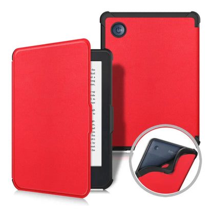 Kobo Clara BW/Clara Colour 2024 Case - 6 Inch Auto Wake Sleep PU Leather Cover, Soft Magnetic Ereader Hoesje N365 N367 Funda