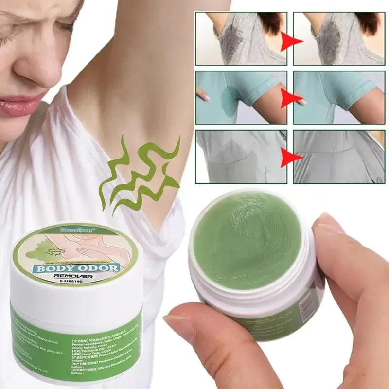 Underarm Odor Removal Cream – Long-Lasting Antiperspirant Deodorant for Sweat Control & Fresh Body Care