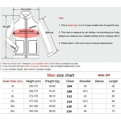 Men's Windproof Vest - Sleeveless Winter Jacket, Warm Cotton Down Waistcoat, Thick Casual Coat for Men