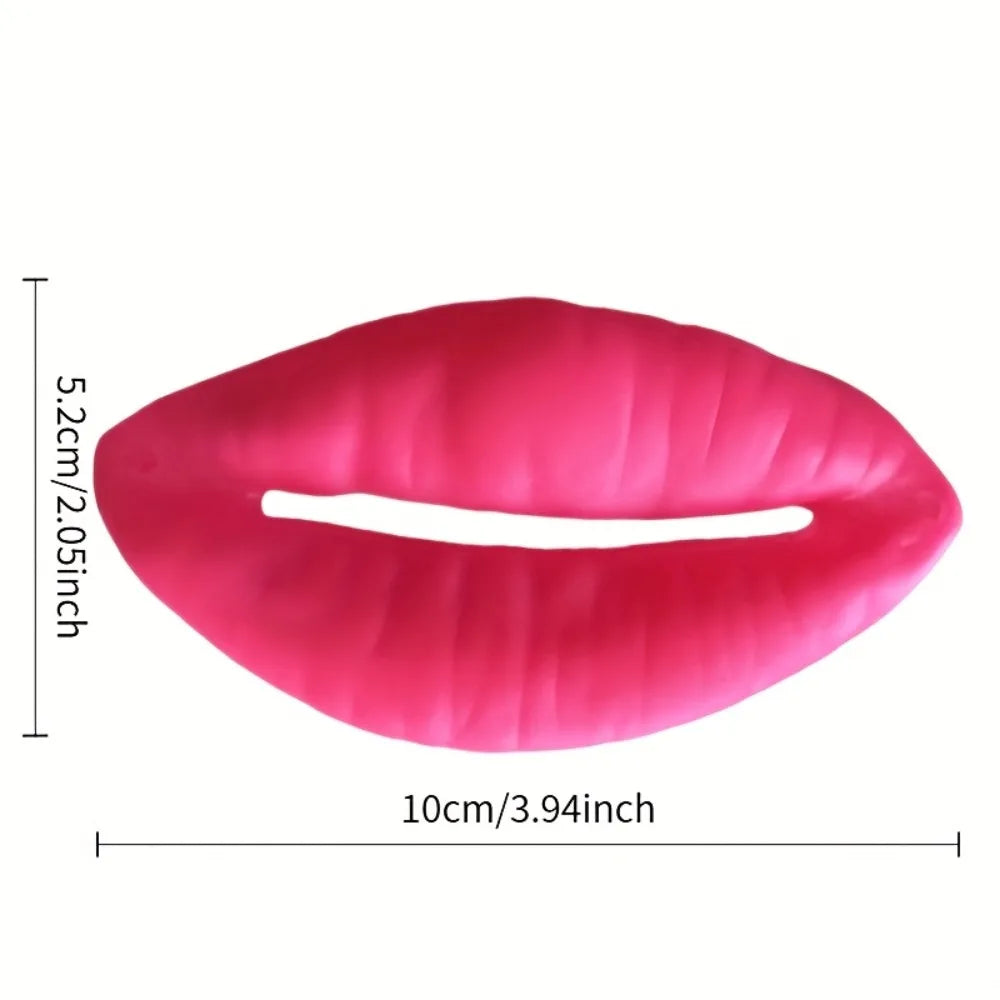 5PCS Pink Lip Gag Toy – Funny Novelty Party Props for Photography, Pranks & Gifts for Friends