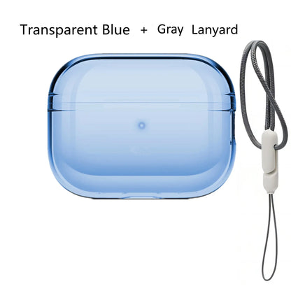 Transparent TPU Protective Case for AirPods Pro 2 — Soft Shockproof Skin Cover for AirPods Pro2 Earbuds