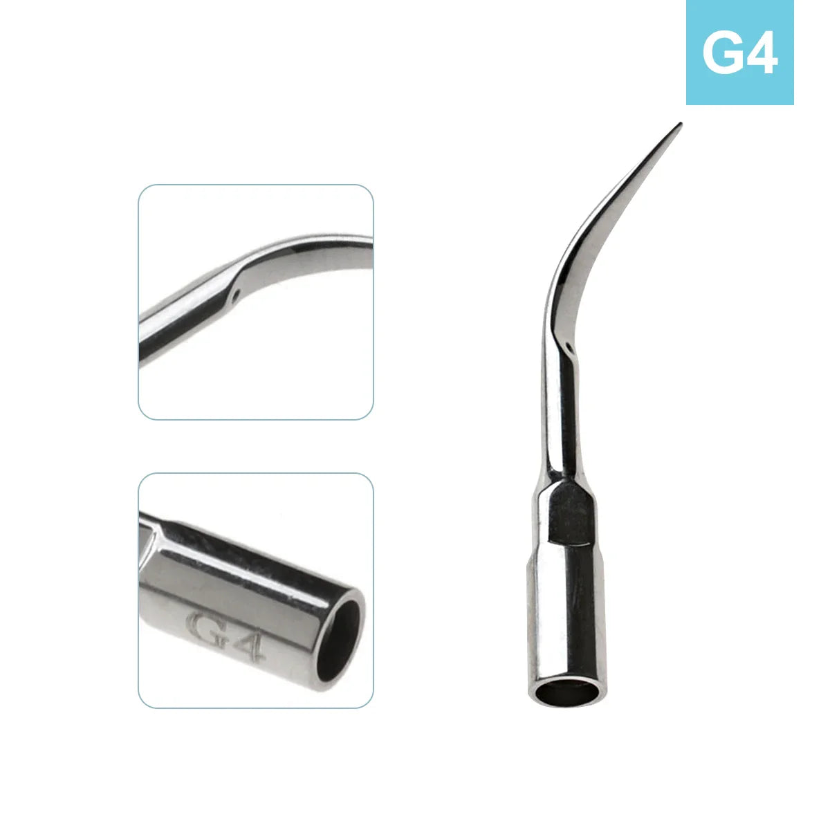 AZDENT 5pcs Dental Scaler Tips – Compatible with EMS, WOODPECKER, SATELEC, DTE, NSK Ultrasonic Scalers