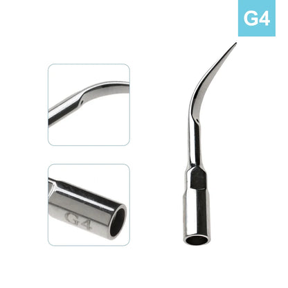 AZDENT 5pcs Dental Scaler Tips – Compatible with EMS, WOODPECKER, SATELEC, DTE, NSK Ultrasonic Scalers