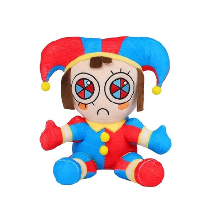 The Amazing Digital Circus Plush — Pomni & Jax Cute Stuffed Animal Dolls, Birthday & Christmas Gift for Kids