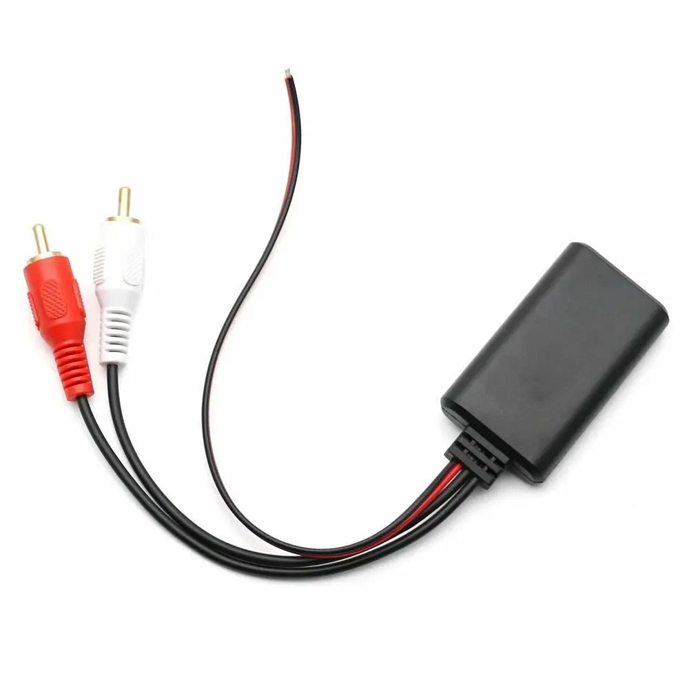 Universal Wireless Bluetooth Music Receiver with 2 RCA Cable - AUX Bluetooth Module Replacement for Seamless Audio Streaming