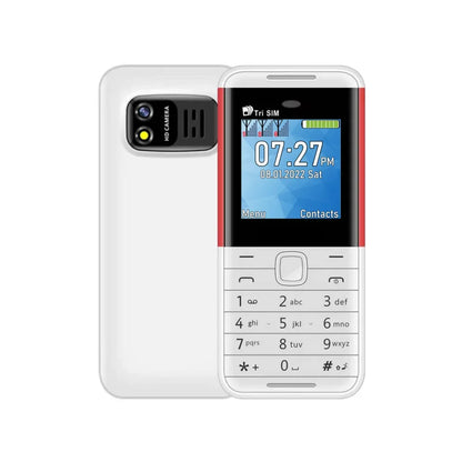 SERVO BM5310 Mini Mobile Phone — 3 SIM Card, 3-Standby, Auto Call Recorder, Bluetooth, Speed Dial & Magic Voice, 1.3" Compact Phone