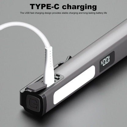 LED SMD Medical Pen Light with Clip – 120LM Inspection Flashlight, Pupil Lamp, 400mAh Rechargeable Pen Torch for Nursing & Medical Use