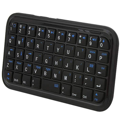Rechargeable Bluetooth 3.0 Keyboard: Mini Slim Travel Size Wireless Keypad - Portable 49 Keys Keyboard for Tablets and Smartphones