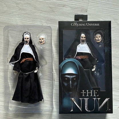 NECA The Nun Action Figure – The Conjuring Series Horror Collectible Toy, Halloween Gift & Decor with Changeable Face