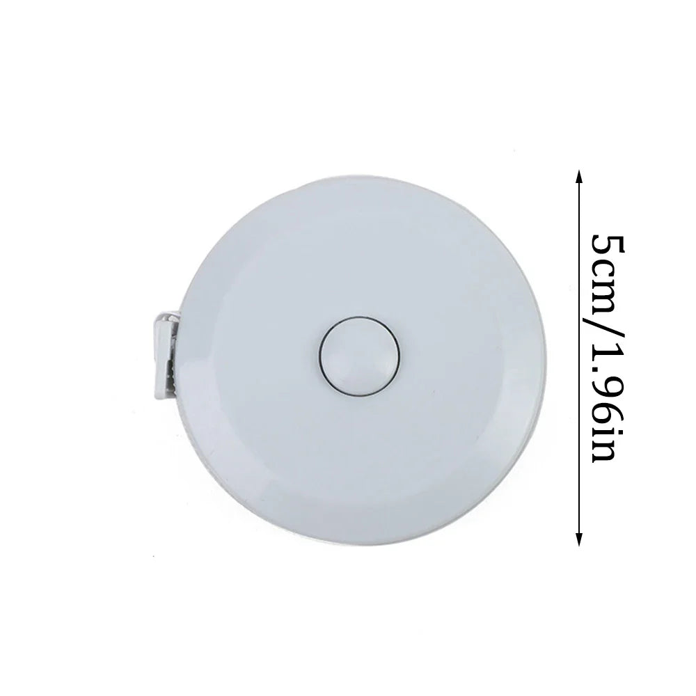 Portable 1.5m Soft Tape Measure – Mini Student Sewing Measuring Tool (1PC/15PCS) for Clothes, Fabric & DIY Use