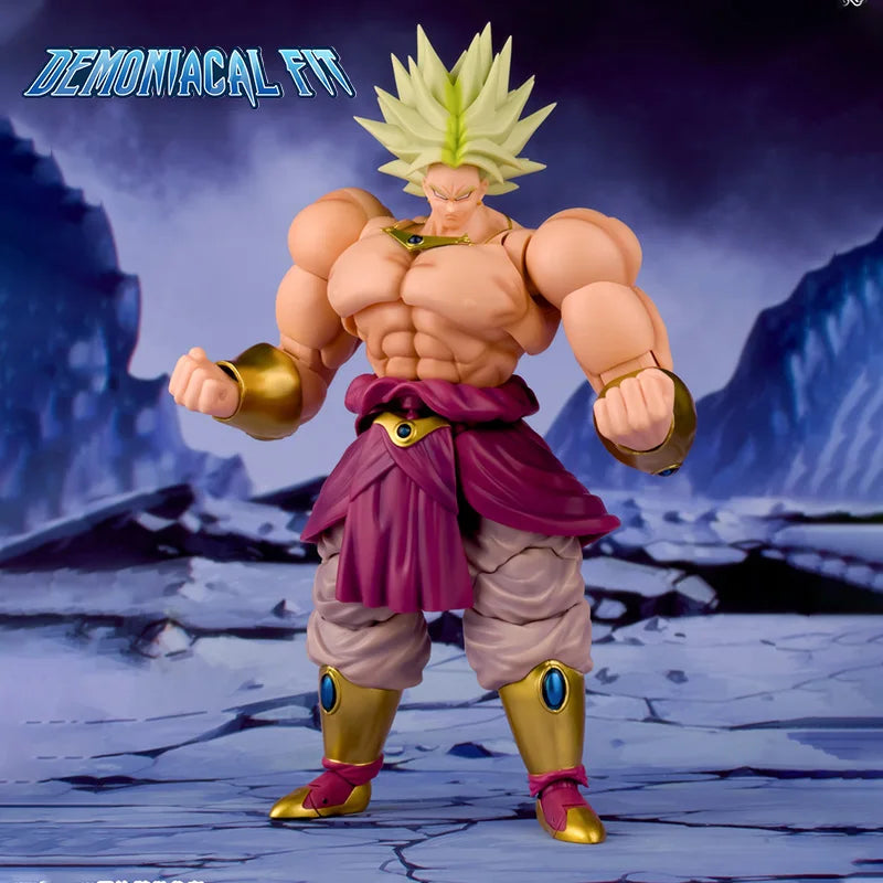 Demoniacal Fit Broly 2.0 Action Figure – Dragon Ball Legendary Berserker SHF Collectible Model Toy