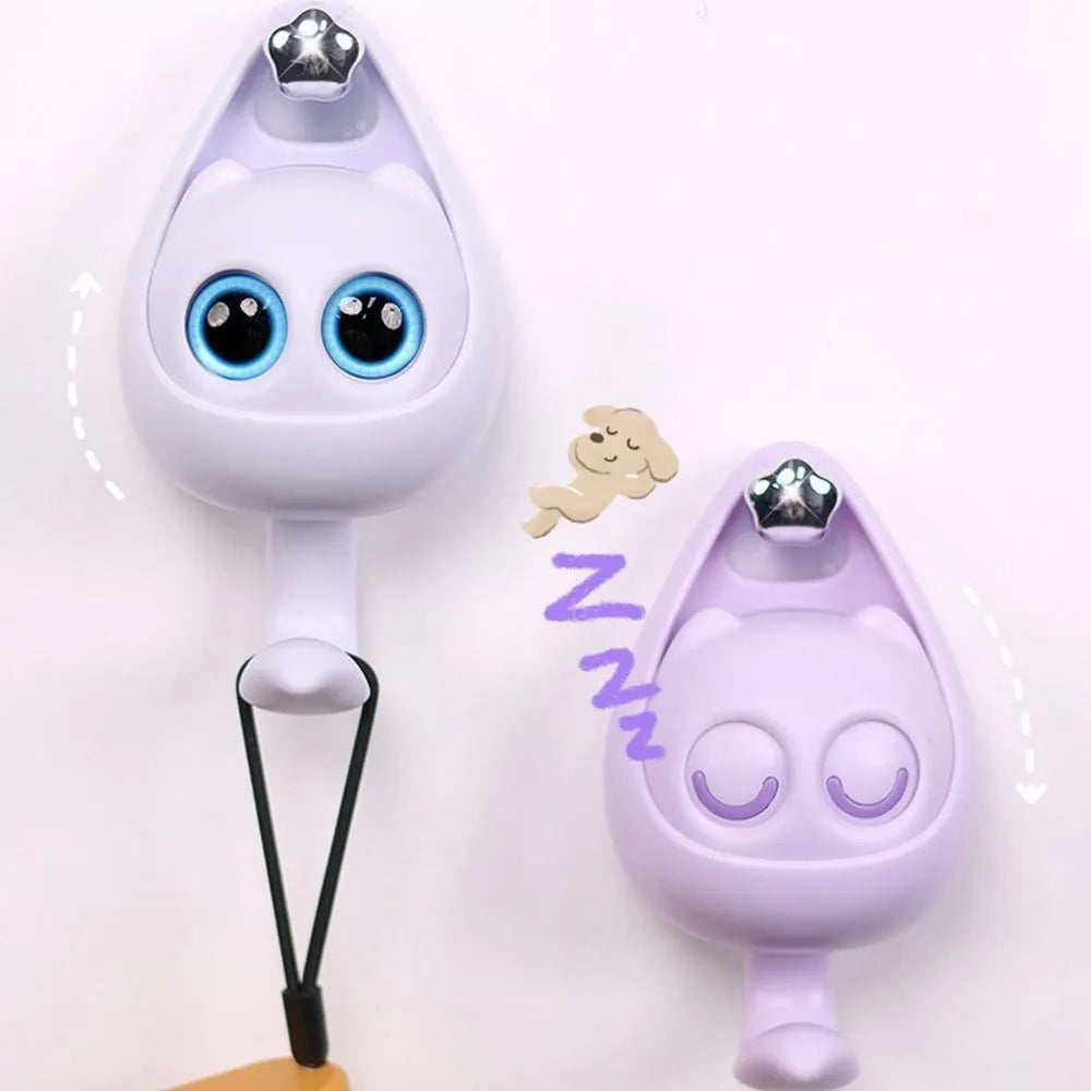 Creative Blinking Cat Hook - 1PC Seamless Wall Hanger for Keys, Umbrellas, Towels, Caps, and Coats, Ideal for Dormitory and Bedroom Decor