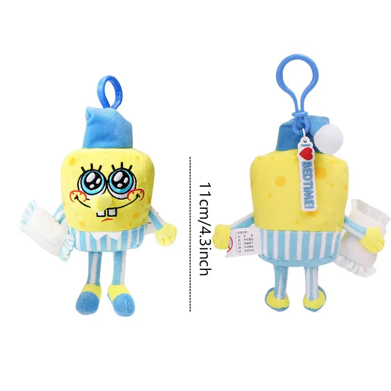 Anime Spongebob SquarePants Plush Toys – Patrick, Squidward, Mr. Krabs & Gary Stuffed Cartoon Toys, Birthday Gift for Kids