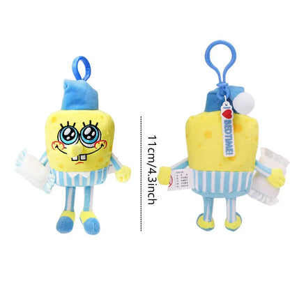 Anime Spongebob SquarePants Plush Toys – Patrick, Squidward, Mr. Krabs & Gary Stuffed Cartoon Toys, Birthday Gift for Kids