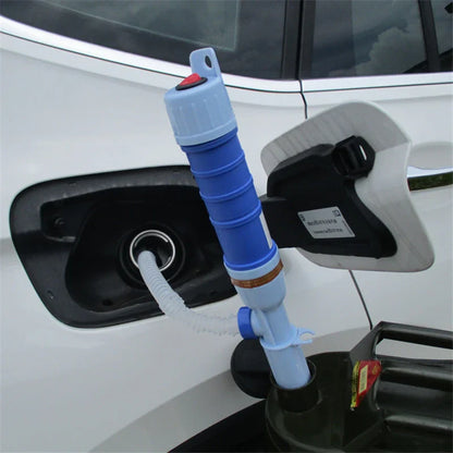 Electric Liquid Transfer Pump - Outdoor Car Vehicle Fuel Gas Transfer Suction Pumps for Liquid Oil, Water Pumping