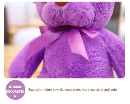 Cute Teddy Bear Plush Toy — Soft Stuffed Animal, Kawaii Cat & Baby Sleeping Plush for Kids, Girls, Home Decor & Gift