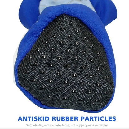 Anti-Slip Waterproof Pet Dog Shoes Set: Rain Boots for Small Cats & Dogs - Puppy Booties Footwear (4pcs)