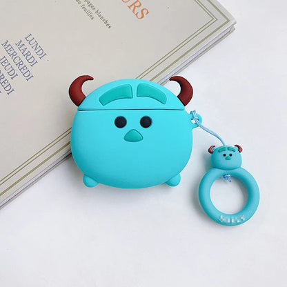 3D Cartoon Silicone Case for AirPods 1/2/3 & Pro 2 — Protective Wireless Earphone Charging Cover