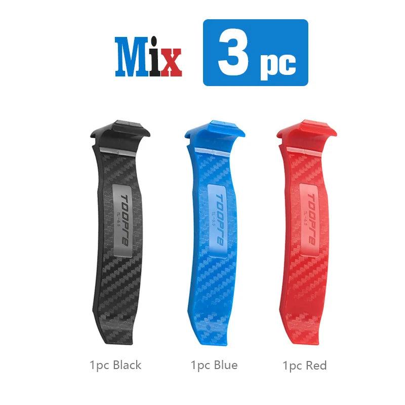 4-in-1 Bicycle Tire Lever Tool – Double-Head Tube Remover with Deflation Function for Road Bike Repair