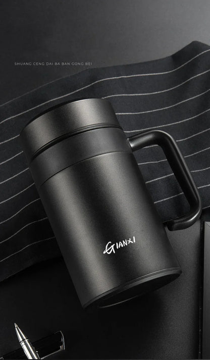Large Capacity Stainless Steel Vacuum Flask Heat Preservation Insulated Household Cup