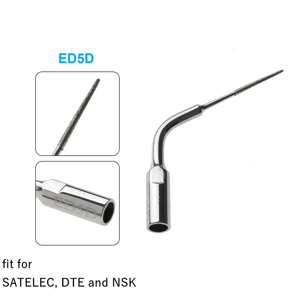 AZDENT Dental Ultrasonic Scaler Tips – Scaling, Periodontics, Endo, Perio Tips for EMS, Woodpecker, DTE, NSK, SATELEC Scalers