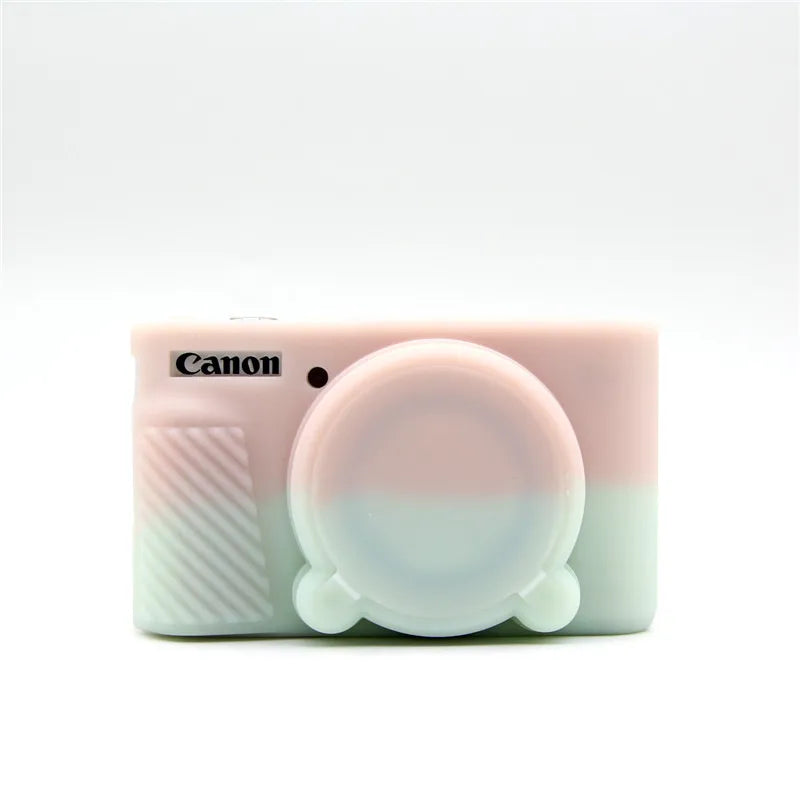 Canon PowerShot SX730 SX740 Silicone Camera Case - Soft Rubber Protective Skin Cover Bag for SX740HS Digital Camera