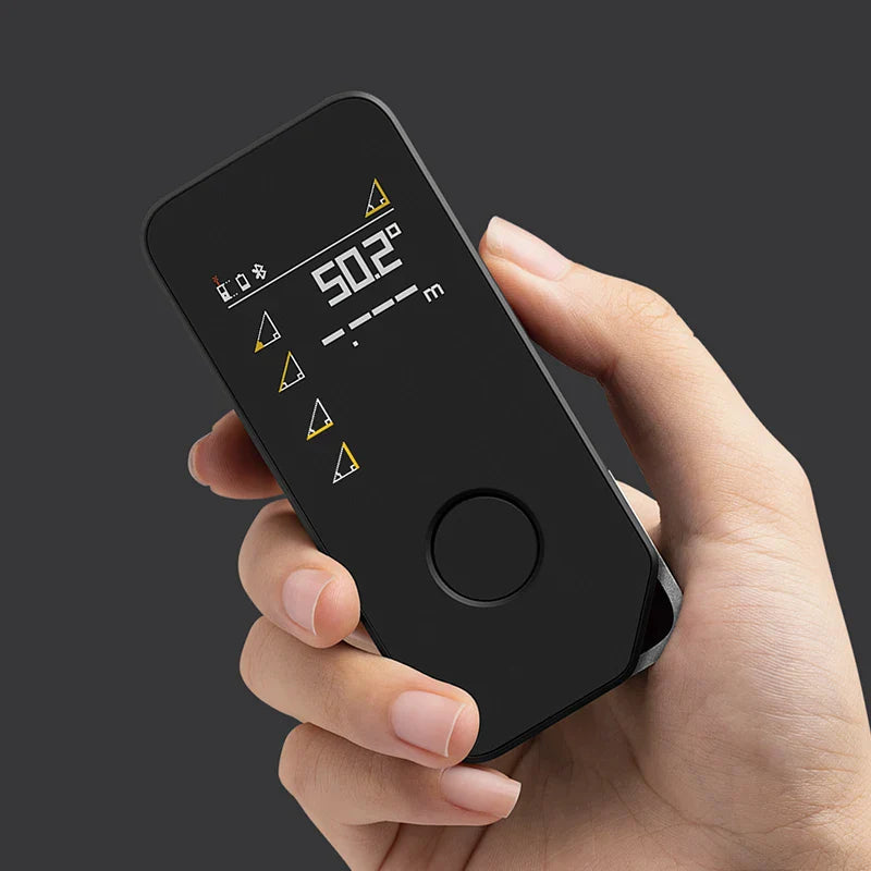 HOTO Smart Laser Measure Pro, LED Display Digital Laser Tape Measuring Tool, Rechargeable Rangefinder Ruler