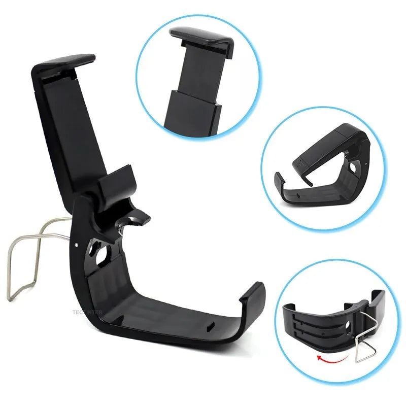 Mobile Phone Clip Stand: Compatible Xbox Series S X Controller Mount Holder - Handle Bracket for Xbox Series S/X Gamepad