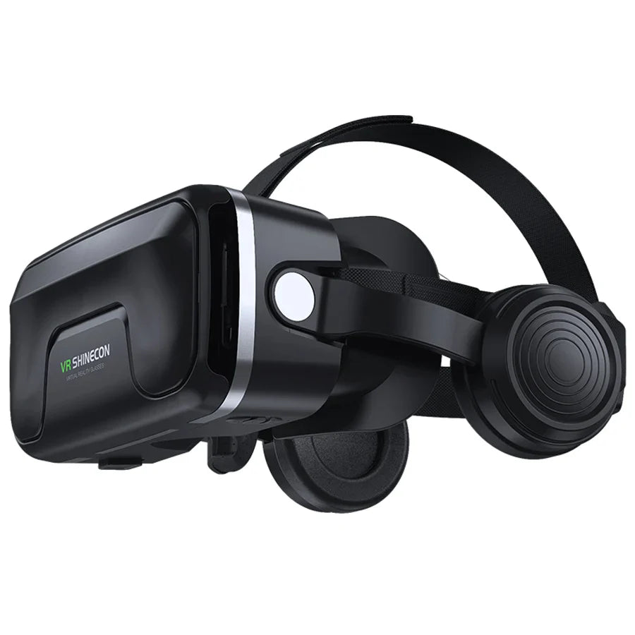 VR Glasses Virtual Reality Headset – 3D Lenses Smart Goggles for Smartphones, Mobile Game Accessory
