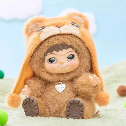 Cute Wakuku Plush Doll Keychain — Kawaii Monsters Box Vinyl Doll for Backpack, Bag, & Case Decoration Gift