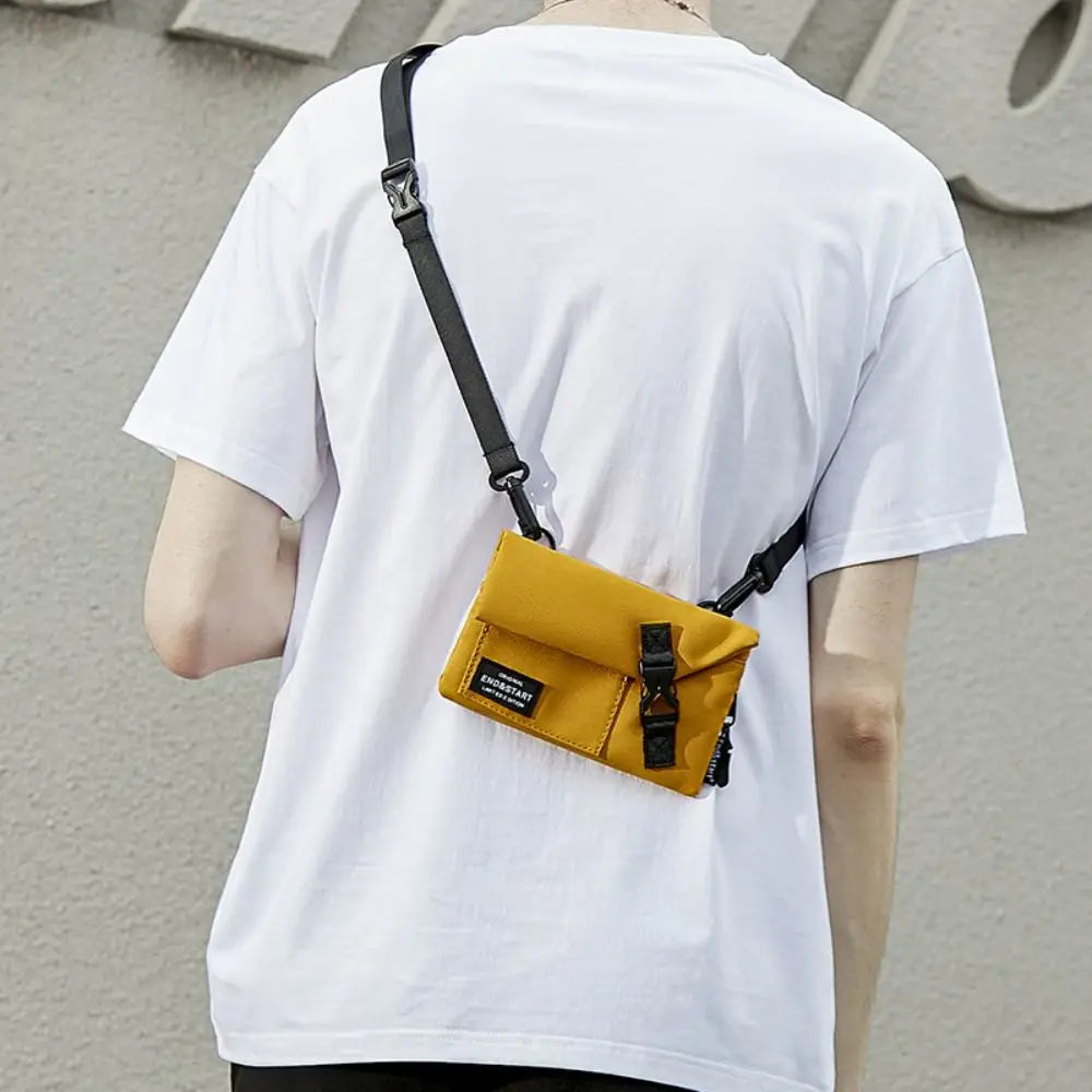 Travel Trend: Mini Crossbody Chest Bag for Mobile Phones & Small Items - Lightweight Shoulder Backpack
