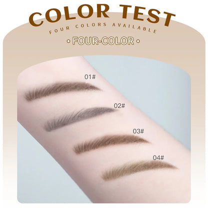 Permanent Waterproof Eyebrow Pencil – Professional Microblading Tattoo Makeup Pen for Eyebrow Enhancing
