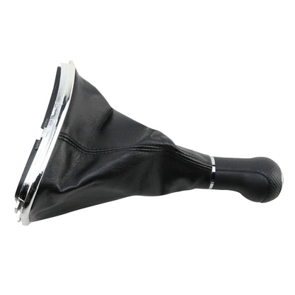 Premium 5-Speed Gear Shift Knob Gaiter Set for VW Golf Bora Jetta GTi MK4 ( 1999 2000 2001 2002 2003 2004 ) - PU Leather